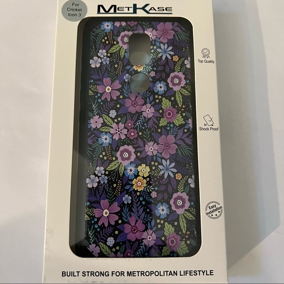 Flowers Cricket Icon 3 Phone Case - Picture 3 of 3